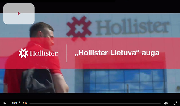 image-man-with-backpack-walking-towards-Hollister-building-in-lithuania-video-thumbnail